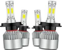 Phares de la voiture LED phares C6 éclairage automatique ampoule d'installation sans perte ampoule super lumineux lampe H1 H3 H4 H7 H8 H9 H13