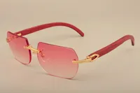 8100906 de las gafas de sol gafas de sol de madera maciza decorativos marco de madera de las mujeres los hombres calientes y todo natural sólido gafas de sol de madera Tamaño: 56-18-135mm