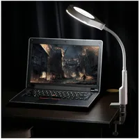 Vielseitig 2 in 1 LED Beleuchtetem Lupe und Schreibtischlampe flexibeles praktisches praktisches Freisprechwerkzeug mit C-Klemm- und Basishalter