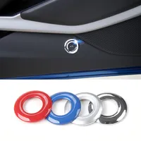 Schwanz Tür Trunk Öffnen Button Switch Dekoration Ring Abdeckung für Chevrolet Camaro 2017+ Car Interior Zubehör