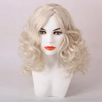 女性シミュレーションのための新しい到着のファッションのセクシーな女性の短いかつらの魅力的な巻き巻き巻き合成のための女性シミュレーション人間の髪の短いボブ巻き毛