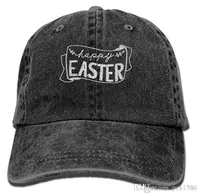 Happy Easter Day bonés de beisebol Casual Low Profile Snapback chapéus para homens