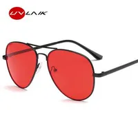 uvlaik المعادن التفاف النظارات الشمسية الرجال الرجعية مصمم الكلاسيكية النساء كبير أحمر نظارات شمسية الإناث الذكور القيادة نظارات الشمس UV400