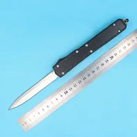 Micro 106-1 Makora Святой муравей II Auto Tactical нож D2 Blade Chrad Fiber Handle Hunting складные карманные ножи