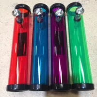 8 '' x 1,5 '' Acryl Bong Kunststoff Wasserpfeife Rig Tabak Shisha Acryl Dampf Roller Rauchen Handpfeife
