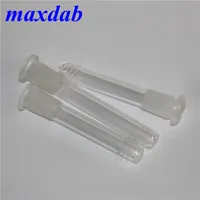 14 mm Glas Downstem Diffuser Reducer Down Stem Röktillbehör för oljeplattor Glasvatten Bongs med 6 skär