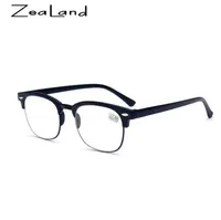 Zealand الأزياء النظارات النساء الرجال نظارات القراءة خفيفة الوزن حار بيع النظارات قارئ البلاستيك نظارات +1 1.5 2 2.5 3 3.5 4