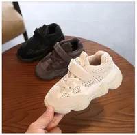 Vendidos Crianças respirável Sneakers da criança do bebê sapatos de couro genuíno Crianças Boys And Girls Moda Sports Casual tênis