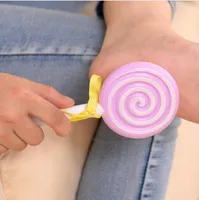 Tratamento Lollipop estilo Rasco Pumice Peda de pedra Removedor de calo Pedicure File Raspador Raspador Ferramenta de cuidados com pés de lavagem