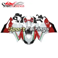 Vit Röda Fullständigheter för Ducati 899 1199 2012 2013 12 13 Plast ABS Fairings Motorcykel Fairing Kit Cowlings Nya Paneler Kits Body Arbete