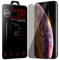Anti Spy Screen Protector för iPhone 13 12 xs Max Samsung J7 LG ALC Tempered Protector Film 2.5D Sekretessglas för iPhone XR 7/8 plus S7 S7 Edge