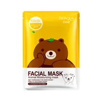 Gratuit 2019 Epacket BIOAQUA 12 sortes Squeeze Mask Sheet Hydratant pour le visage Traitement de la peau Contrôle du visage Masque Peeling Soins du corps Soins de la peau Pilate