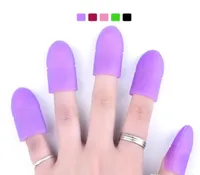 5 sztuk Nail Art Tips UV Żel Polski Remover Wrap Silikon Elastyczny Soak Off Cap Clip Manicure Czyszczenie Narzędzie Lakier do czyszczenia wielokrotnego użytku New Arrival