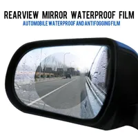 50 sztuk Rainsport samochodowy Lusterko Lusterko Film Naklejka Anti-Fog Ochronna Folia Rain Shield dla BMW E60 525I 528i 530i 535i 550i E61