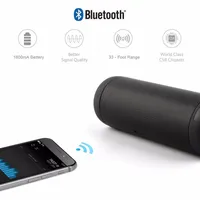 Portable Bluetooth Speaker LED Flashlight Outdoors Waterproof Subwoofer Wireless Mini Bicycle FM Stereo Loud speakers Flashlight2987