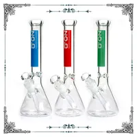 10 Inch Hot sale zob glass beaker bong ice catcher water bongs heady glass smoking pipes hookah water pipe with downstem bowl wholesales