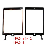 Высокое качество ipad air 2 сенсорный экран стеклянная панель дигитайзер с кнопками клей Клей Ассамблеи для iPad Air 2 ipad 5 6 mini 60 шт.