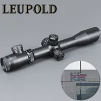 LEUPOLD M4 4-12x40 mm AO Red Dot Sight Vert tactique Chasse extérieur Optique Portée lumineux rouge et vert Mildot côté roue Riflescope