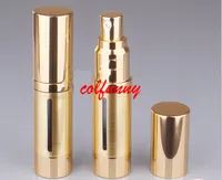 100 teile / los 15 ML 30 ml gold Silber Luftlose Pumpflasche, Kosmetische Essenz Lotion Verpackungsflasche, 15G Vakuum Lotion Pumpflasche