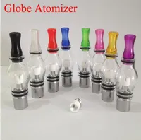 Rich Styles Coils Glass Globe Wax Atomizer Dry Herb Vaporizer Replacement Wax Vapor Tank with Metal Ceramic Coil Head for EGO T Evod