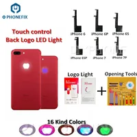 FIXPHONE Touch Control Back Logo Night Glow Lamp Flex Cable Back Logo Lighting LED Replacement Flex Cable For iPhone 6 6P 6S 6SP