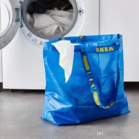 10 stücke Große Einkaufstasche Wäsche Tote Lebensmittelgeschäft Lagerung Wiederverwendbare Starke FRAKTA Andere hochzeit liefert