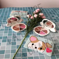 Dropshipping 2018 Nieuwe Collectie Faced Mooie Puppy 6 kleuren Oogschaduw Palet Clover Series Chistmas Gift Op voorraad