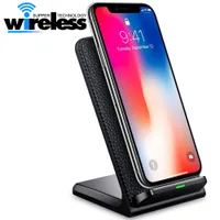 for Ip Xs Max Xr Fast Qi Wireless Charger stand pad phone charger For Samsung S8 note8 Qi enabled Smartphones