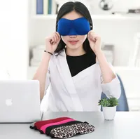 Новый 3D Sleep Rest Travel Eye Mask Sponge Cover Blindfold Shade Eyeshade Sleep Masks 13 цветов на складе Бесплатная доставка