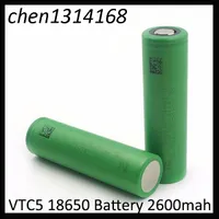 100% de alta calidad VTC5 18650 3.7V 20A 2600mAh VTC5 alto drenaje batería recargable para cigarrillo electrónico 0269012-1