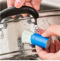 クリーニングウォッシュブラシマジックスティックメタルラストリムーバークリーニングブラシ便利なキッチンクリーンツールキッチンポットクリーナー洗剤ツール