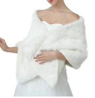 Nuovo arrivo Black Long Jacket Browly Bride Down and Down Accessori da sposa Bianco Cappotto di Small Coat Wedding Winter Woolen Cape Cape Wraps Bridal
