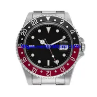 Julklapp Luxury Watch Mens Män Klockor Armbandsur Svart / Röd Keramisk Bezel Rostfritt Stål 40mm 16700 Mechanisch Automatisch
