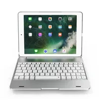 Landas Bluethooth Keyboard Case Cover för iPad Air Wireless Bluetooth-tangentbord Väska till iPad 5 A1476 A1474 A1475 för 2018 iPad 9.7