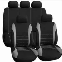 Autoyouth Universal Car Seat은 크로스 오버 세단 자동 인테리어 장식 보호 장치에 대 한 9pcs 전체 세트 자동차 시트 커버