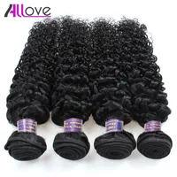 Peruvian Hair Indian Kinky Curly Virgin Hair Buntlar Billiga 8a Brasilianska Hårbuntar 10st Partihandel Gratis Frakt för svarta kvinnor