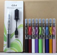 EGO CE4 eletrônico cigarro de cigarro kit CE4 atomizador 650mAh 900mAh 1100mAh bateria em blister pack várias cores de boa qualidade DHL Rápido grátis