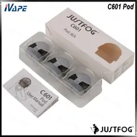 Justfog C601 Pod Cartridge 1.7ml Buit-in 1.6ohm Ricambio Pod ricaricabile per C601 Kit originale al 100%