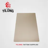 Yilong 5pcs Maquillage permanent des sourcils à sourcils 30 x 20cm Fiche cutanée de tatouage de tatouage pour aiguille d'alimentation en machine