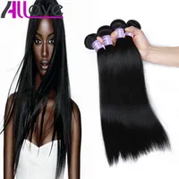 安いブラジルの髪の髪のwefts 4bundles卸売アンプロセスペルーのインドのマレーシアのシルキーストレートバージンヘアエクステンション送料無料