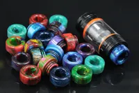 810 Epoxy Resin Drip Tips Short Wide Bore Colorful Mouthpiece for TFV8 TFV12 Big Baby with Retail Package