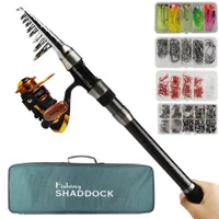 Fishing Tackle Combo 3.6M Spinning Canna da pesca Mulinello Combo Saltwater Fishing Rod Reel Set regalo
