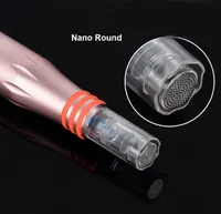 20st Electric Derma Pen Needle Round Nano Needle Patron för ny charmant Permanent Makeup Tattoo Machine