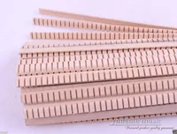 25x Strip Small Guitar Luthier Purfling Wood Lining Ukulele Guitar Parts 400x11x3.5mm #96