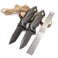 Grote Strider Mike 313 Outdoor Rescue Tool Mes 56HRC Multifunctionele Tactische Survival Army Mes EDC Pocket Folding Mes