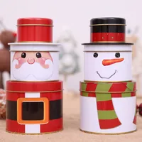 クリスマスギフトボックスキャンディー収納ブリキ箱クリスマス