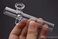 10cm billige Mini-Qualität Labs Heady Glasrohr Dampfwalze Handrauchtabakrohr für trockenes Kraut rauchen