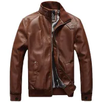 2018 New Mens Jackets PU Clothing Locomotive Men Clothing Coat Men&#039;S Leather Jacket Motorcycle Overcoat For Male Chaqueta
