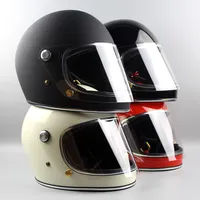 Motorcycle Helmet &CO Thompson Ghost Rider racing shiny vintage helmets full face helmet with visor capacete casco moto