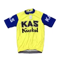 2018 KAS KASKOL TEAM 2 DESIGN ONLY SHORT SLEEVE ROPA CICLISMO SHIRT CYCLING JERSEY CYCLING WEAR SIZE:XS-4XL